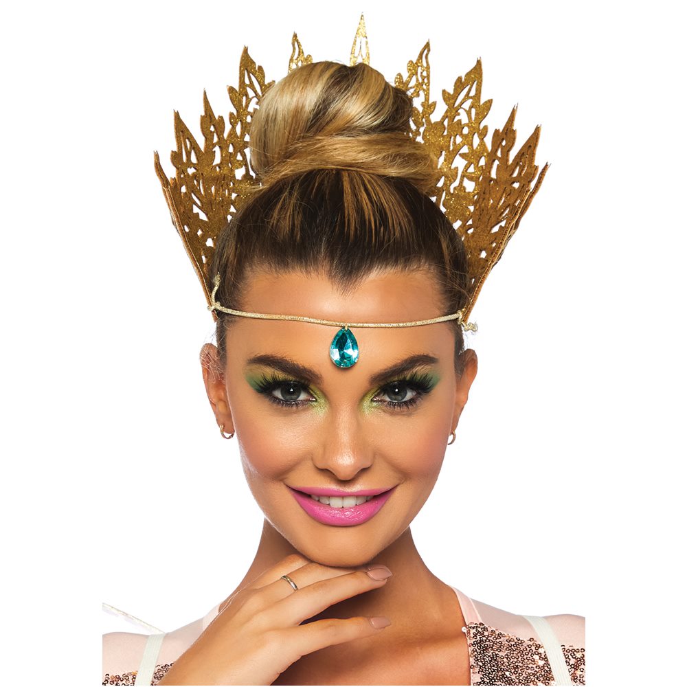Picture of Gold Die Cut Crown with Jewels