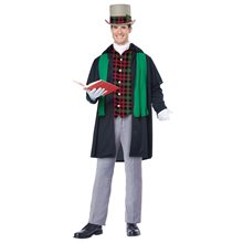 Picture of Holiday Caroler Adult Mens Costume