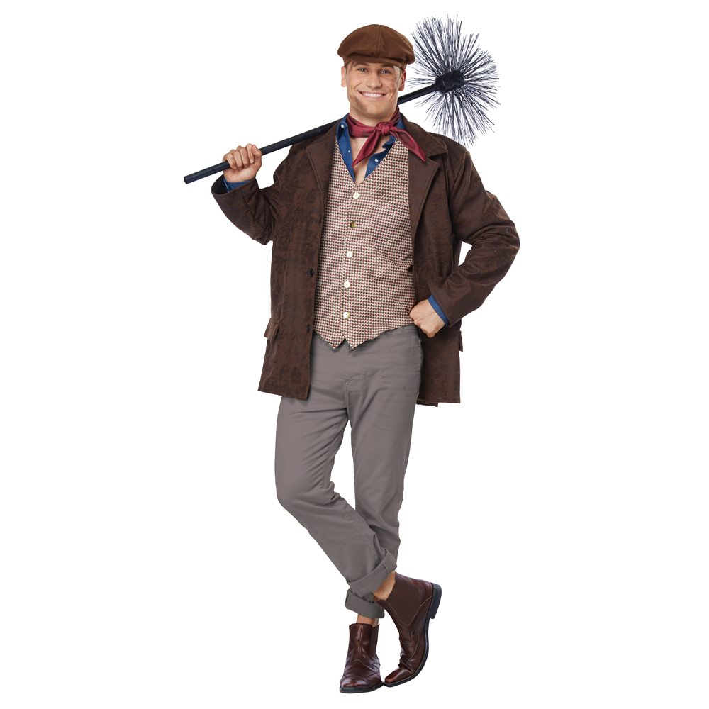 Picture of Chimney Sweeper Adult Mens Plus Size Costume