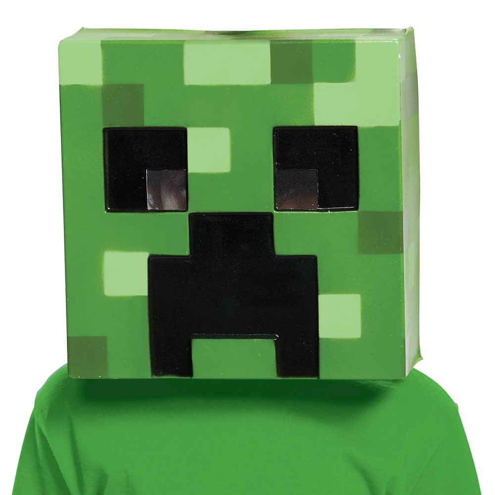 Picture of Minecraft Creeper Child Half Mask