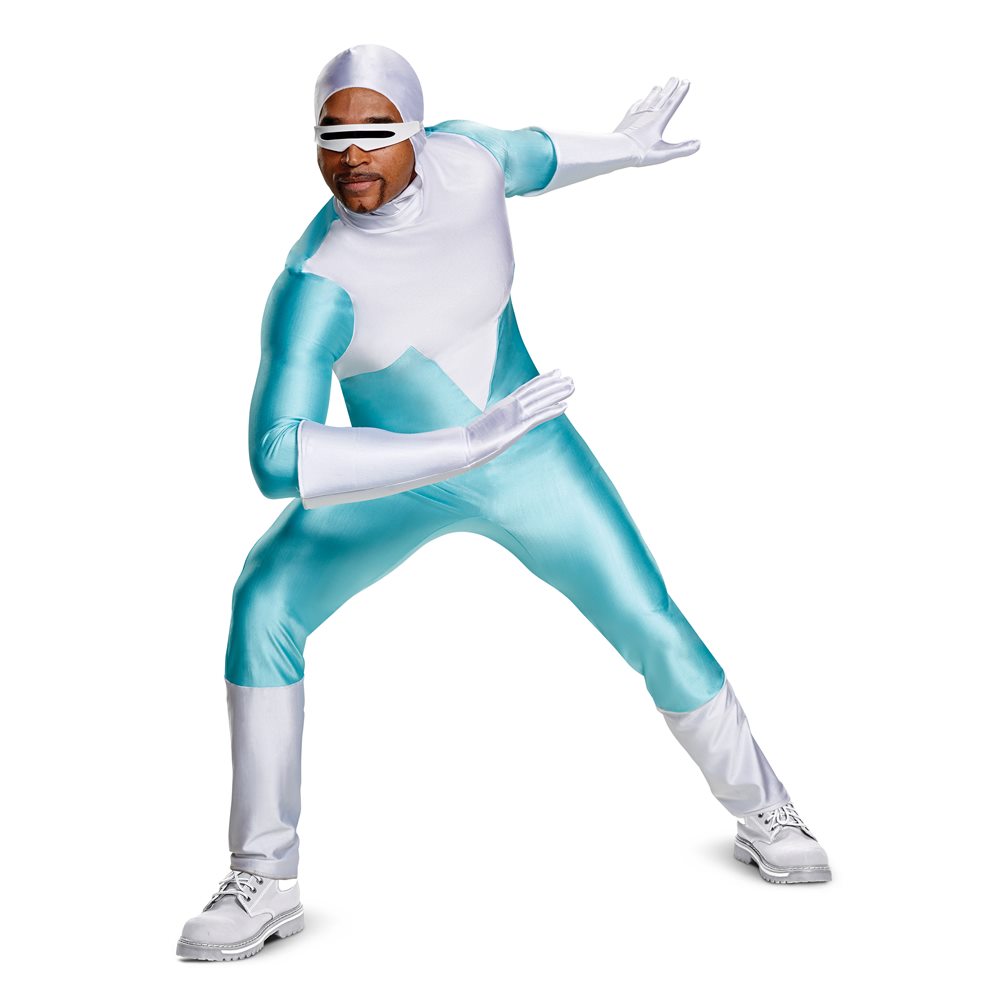 Picture of The Incredibles Deluxe Frozone Adult Mens Costume
