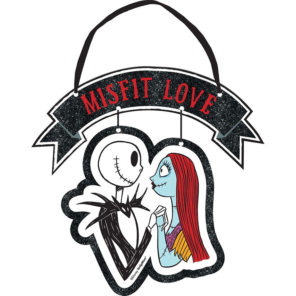 Picture of Nightmare Before Christmas Misfit Love Sign