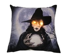 Picture of Witch Light-Up Pillow