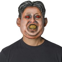 Picture of Loony Leader Latex Mask with Light-Up Eyes