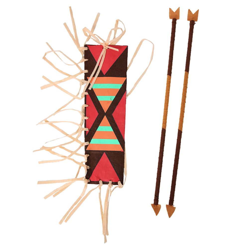 Halloweeen Club Costume Superstore. Indian Quiver Arrow Set
