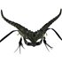 Picture of Gold Venetian Lace Horned Mask