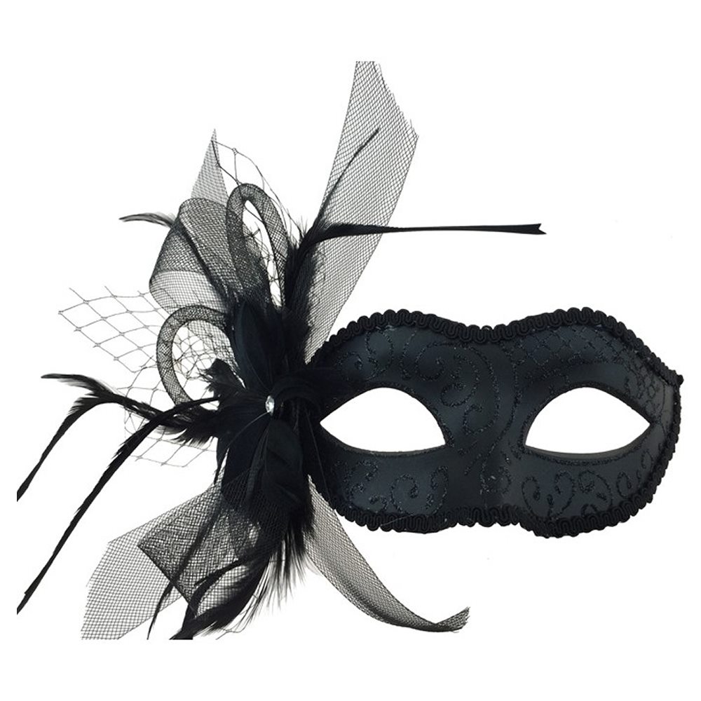 Picture of Black Masquerade Eye Mask