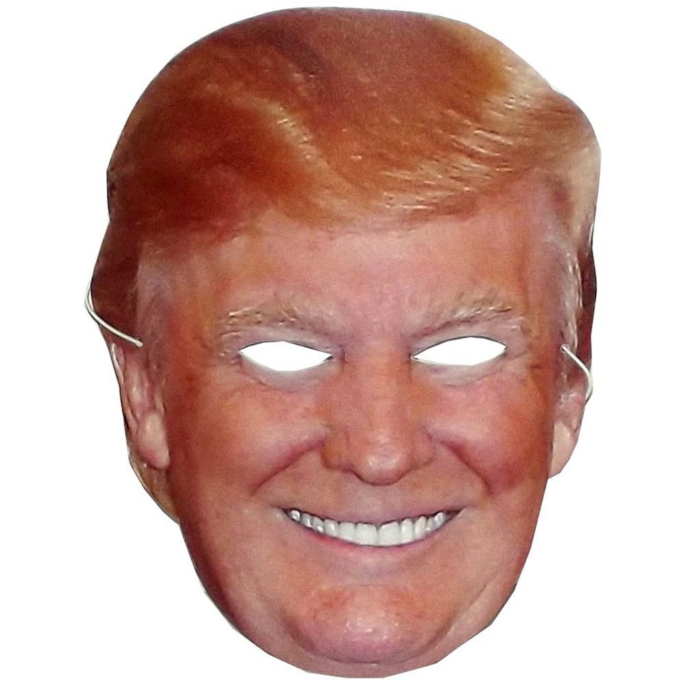 Picture of Donald Trump Smiling Paper Mask