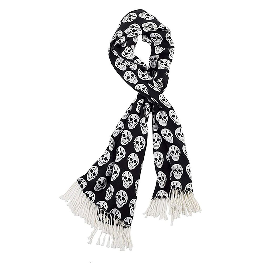 Picture of Black & White Skull Scarf