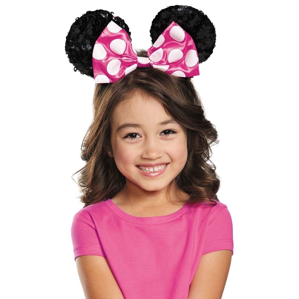 Picture of Pink Minnie Mouse Child Sequin Ears