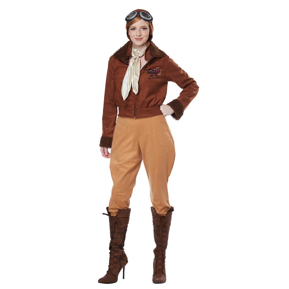 Picture of Amelia Earhart Aviator Adult Womens Costume