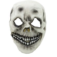Picture of White Skull Latex Mask