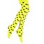 Picture of Black Polka Dot Yellow Thigh High Tights