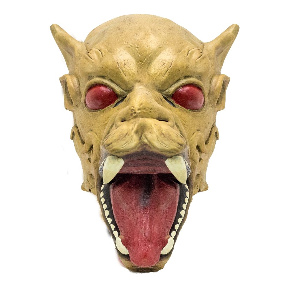 Picture of Golden Dragon Latex Mask