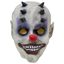 Picture of Horned Evil Clown Latex Mask