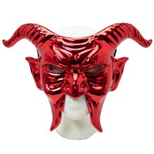 Picture of Horned Red Devil Mask