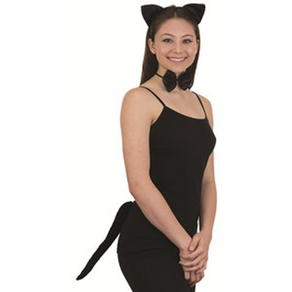 Picture of Black Cat Accessory Set