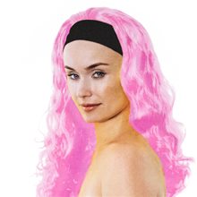 Picture of Pink Funky Long Wig