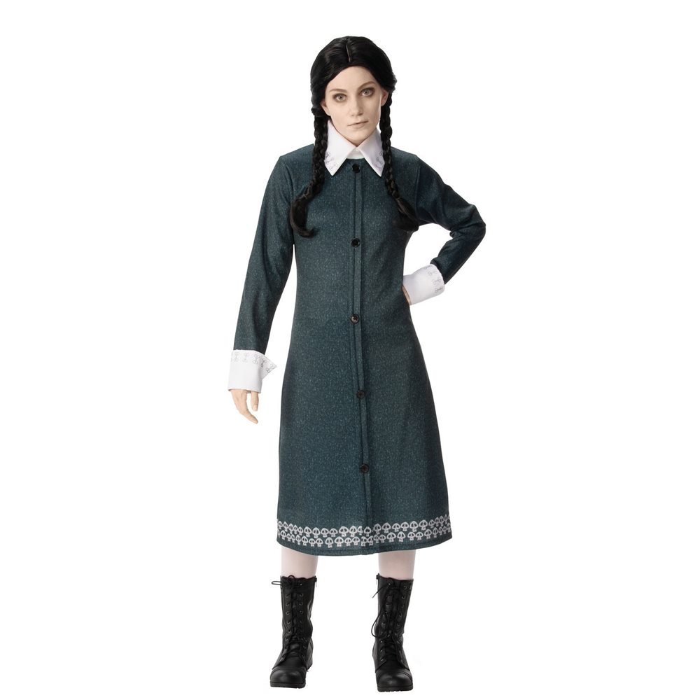 Picture of Addams Family Movie Wednesday Adult Womens Costume