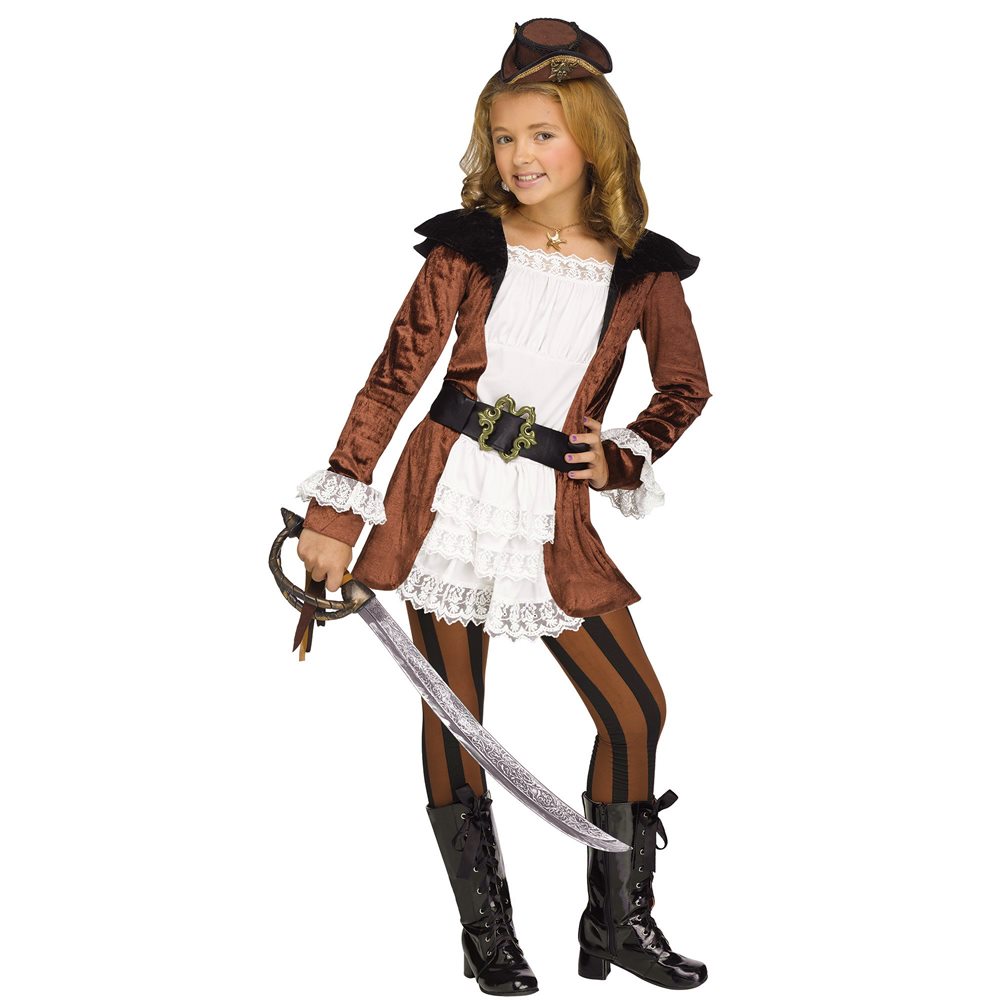 Picture of Pacific Pirate Girl Child Costume