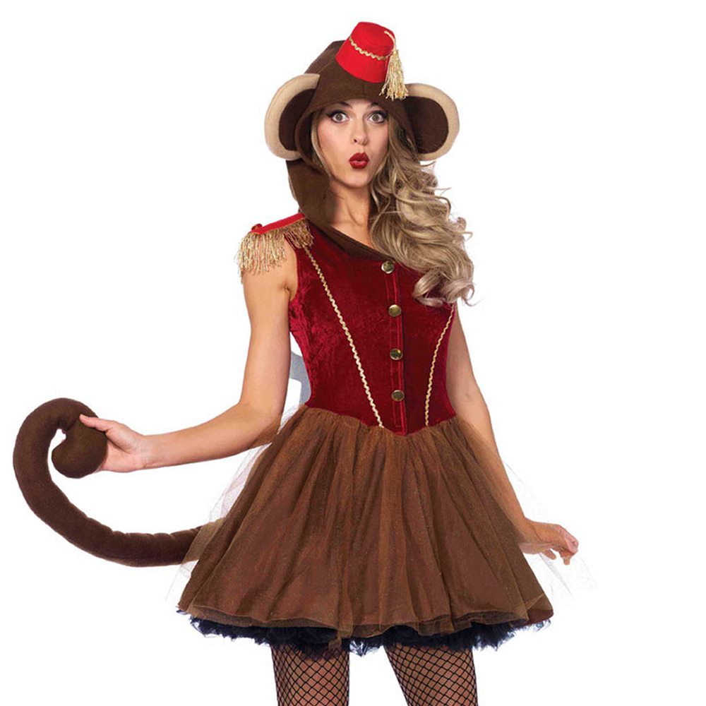 Picture of Wind-Up Monkey Adult Womens Costume