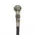 Picture of Skull Lordship Handle Black Metal Walking Cane